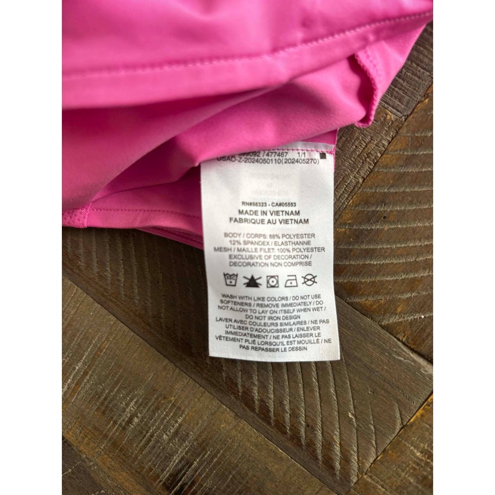 Nike Swift Dri-FIT Running Tank Top Womens Medium Pink Slim Fit HQ0620-675 NWT - Picture 7 of 7